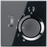 JUNG LS 990 Черный Регулятор теплого пола, 10(4)А