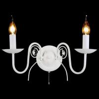 Бра в классическом стиле 60018/2 белый с золотом Eurosvet Tomas