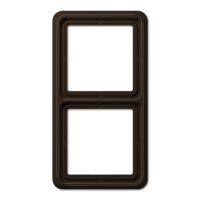 JUNG CD Коричневая Рамка 2-ая ударопрочная