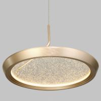 Подвесной светодиодный светильник 90034/1 золото Eurosvet Crespella