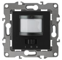 ЭРА 12-4103-05 Датчик движения 2-проводной, 180-240В, 200Вт, IP20, 12, Антрацит