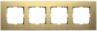 Jasmart Рамка 4-постовая, алюминий Champagne Gold