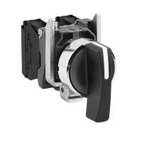 Schneider Electric XB4 Переключатель 1-0-2 черный 2НО, удлинённая рукоятка