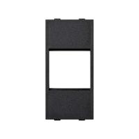 Simon Connect Графит Адаптер для 1 механизма 45х45мм, Cima-модуль 108х52мм