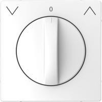 SE Merten D-Life Белый Лотос Накладка центральная для поворотного механизмама рольставней