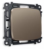 Комплект механизма 1-клавишного перекрестного выключателя OMEGA MO631030 Бронза матовый QUANT