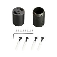 Arlight Крепление MOONLIGHT-VT-CEILING-DL-D25 Black (Металл)