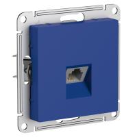 SE AtlasDesign Аквамарин Розетка телефонная RJ11, механизм