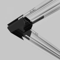 Basic System Коннектор угловой для монтажа в натяжной потолок однофазного шинопровода черный 85235/00 Elektrostandard  a070480 Basic System Коннектор угловой для монтажа в натяжной потолок однофазного шинопровода черный 85235/00 Elektrostandard  a070480