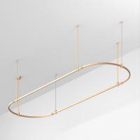 Arlight Основание ART-APRIORI-OVAL-ROD-800-3000x1000 (GD) (IP20 Металл, 3 года)