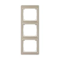 JUNG SL 500 Бронза Рамка 3-ая вертикальная