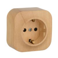 Legrand Quteo Сосна Розетка с/з с шт