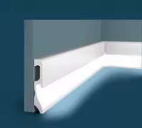 Плинтус PX033, 100х18, 2000мм, Экополимер/16