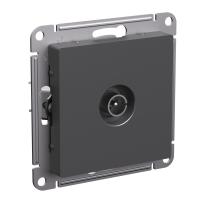 Systeme Electric AtlasDesign Базальт Розетка TV коннектор, механизм Systeme Electric AtlasDesign Базальт Розетка TV коннектор, механизм