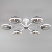 Потолочный светильник в стиле лофт 70121/6 белый Eurosvet Gallo