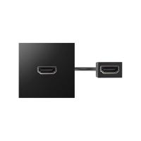 Simon 400 Черный Модуль с адаптером, проходной HDMI мама/мама