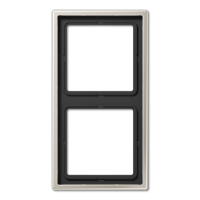 JUNG LS 990 Edelstahl Рамка 2-ая