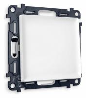 Комплект механизма 1-клавишного перекрестного выключателя ALFA MA121030 Белый матовый QUANT