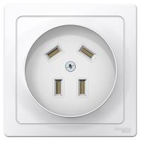 SE Blanca внутр Бел Розетка силовая 3Р+N, 32А, 400В