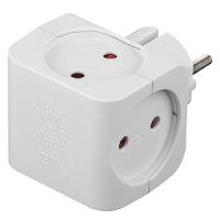 ЭРА SP-4-W Тройник 4гн, без заземления