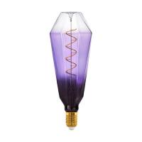 Лампа светодиодная диммируемая Eglo E27 4W 1800K фиолетовая 110237