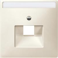 SE Merten SD Беж Накладка розетки ТЛФ/комп 1-ой наклонной (термопласт)