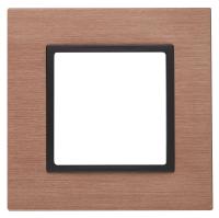ЭРА 14-5201-14 Elegance Медь/антрацит Металл Рамка 1-ая