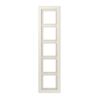 JUNG LSD Бежевая (дуропласт) Рамка 5-ая