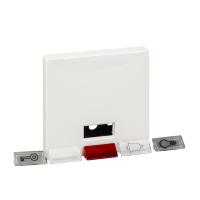 SE Merten SD Бел Клавиша 1-ая с окошком без линзы (термопласт)