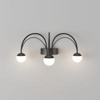 Настенный светодиодный светильник 90031/3 черный Eurosvet Ragno