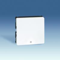 Simon 82 Алюминий Накладка на РЧ-передатчик с функц. выключателя, S82,82Нат