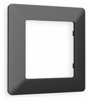 Рамка ALFA Line (Графит Мягкое касание) 1-ая AF110801