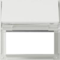 Gira Плата с крышкой с полем для надписи