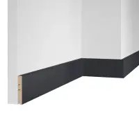 Плинтус RTV080.03.35 Веллюто Оскуро ПВХ. 2400×80×16 мм RTV0800335