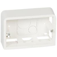 Legrand Mosaic Рамка подъемная 3 модуля, глубина 40мм, белая