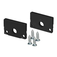 Arlight Заглушка SL-SLIM20-H13 BLACK с отверстием (Пластик)