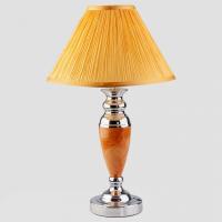 Классическая настольная лампа 008/1T янтарный Eurosvet Majorka