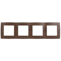 ЭРА 12-5004-10 Венге Рамка на 4 поста, 12