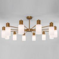 Потолочная люстра в стиле лофт 70160/12 латунь Eurosvet Vegga
