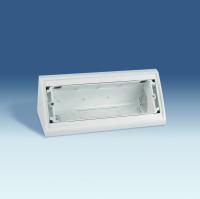 Simon 82 Centr. Алюминий Угловая коробка для рамок на 8 узких модулей