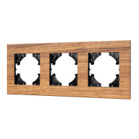 Arlight Рамка из натурального дерева FRM-XSILO-WD-3-SNL (-)