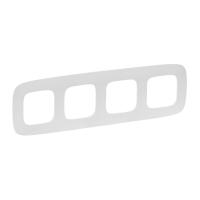 Legrand Valena ALLURE Белая Рамка 4-ая