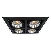 Встраиваемый светильник Arte Lamp Cardani A5935PL-4BK