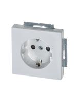 ABB BJE Solo/Future Бел Розетка с/з с защитными шторками