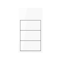 Simon 100 Белый глянец Кит 2 поста, фронт. 1 рамка вертикальная + 3 клавиши выключателей