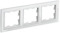 IEK BRITE Рамка 3-мест. РУ-3-БрБ бел.