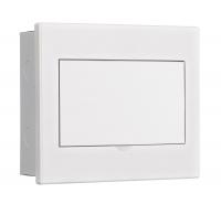 Dekraft Корпус встраиваемый бел. дв. 1 ряд 9 мод. IP41 ЩРВ-М