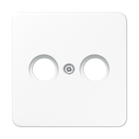 JUNG CD 500/CD plus Белая Накладка TV-FM