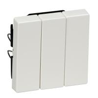 SE Merten SM Бел глянец Клавиша 3-ая