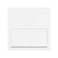 Simon 100 Белый матовый  Кит 1 пост, фронт. 1 рамка «минимум» + 1 клавиша выключателя